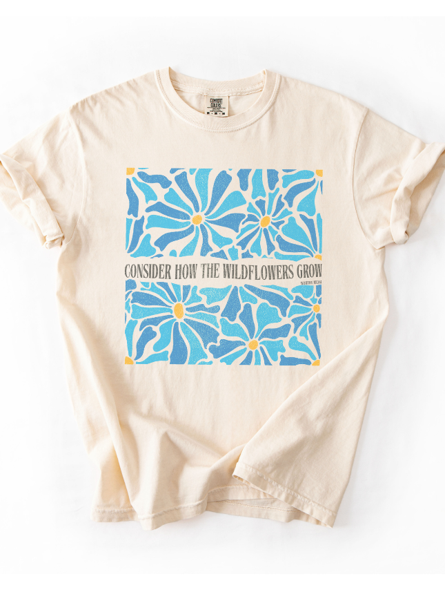 Consider The Wildflowers Tee