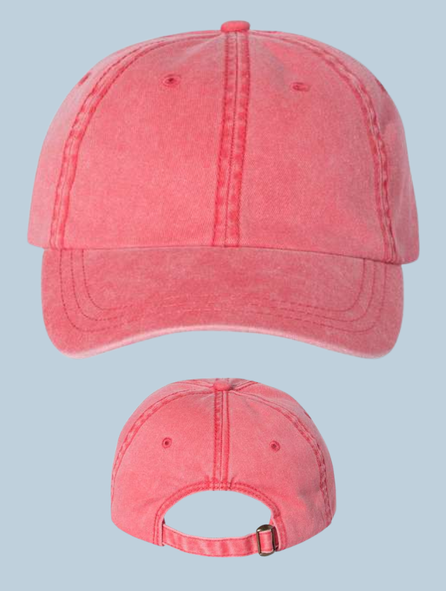 image of The Perfect Cap: Distressed Red