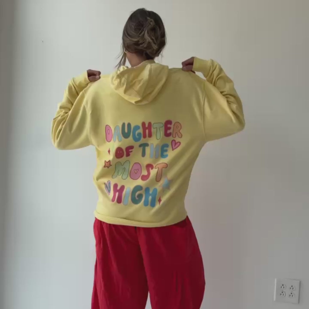 woman wearing daughter of the most high