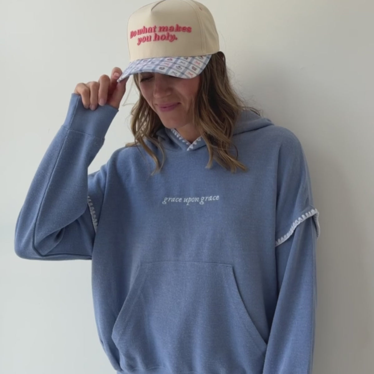 woman wearing grace upon grace
